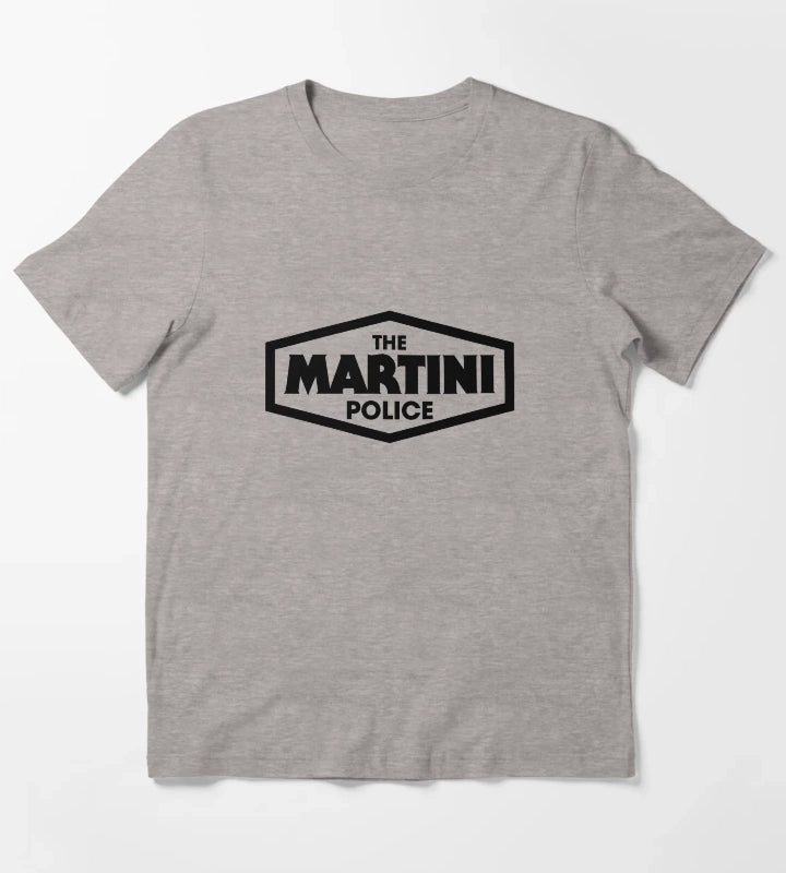 The Martini Police Arctic Monkeys T-Shirt Heather Grey