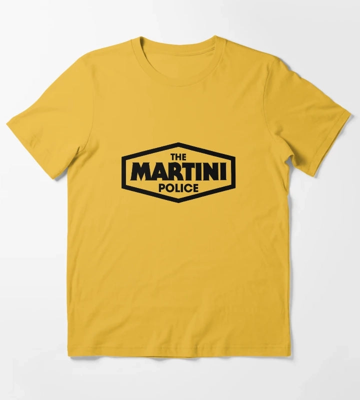 The Martini Police Arctic Monkeys T-Shirt Yellow