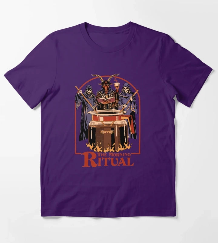 The Morning Ritual T-Shirt Purple