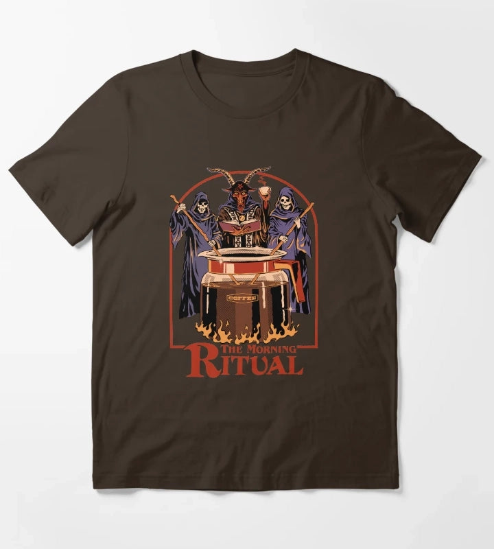 The Morning Ritual T-Shirt Brown