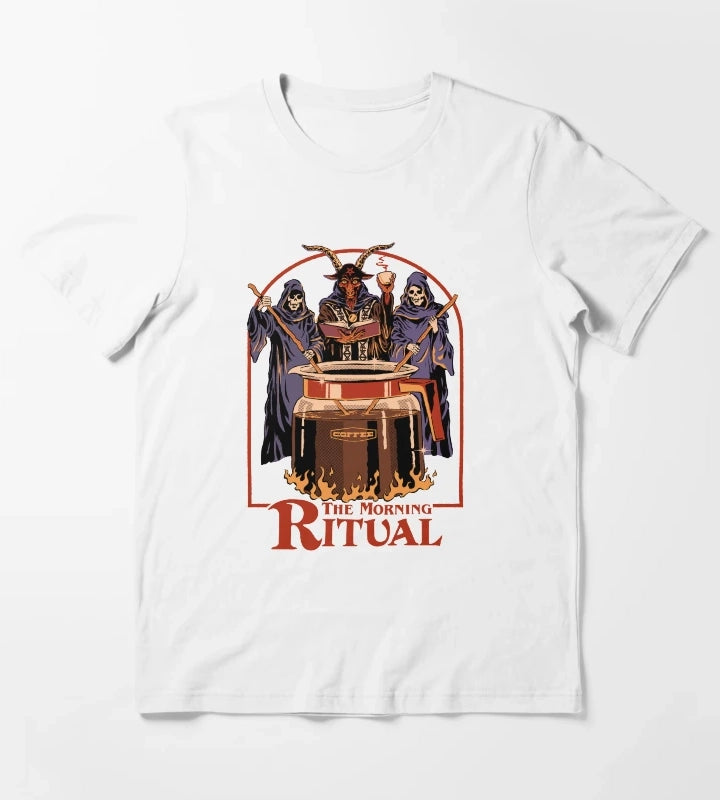 The Morning Ritual T-Shirt White