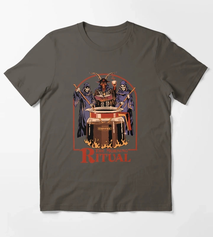 The Morning Ritual T-Shirt Dark Grey