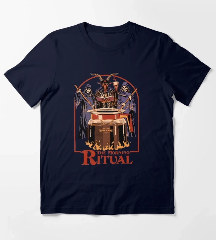 The Morning Ritual T-Shirt Navy