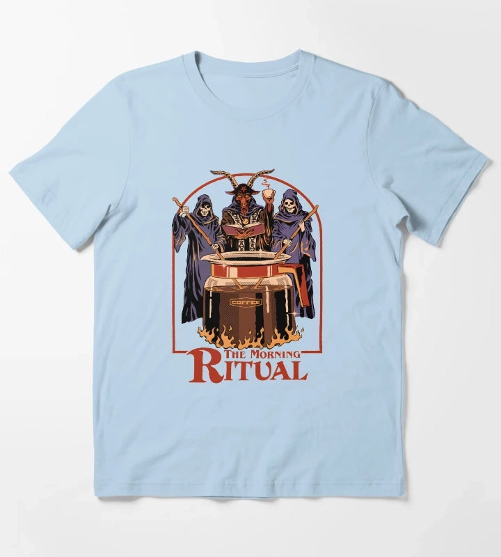 The Morning Ritual T-Shirt Sky Blue