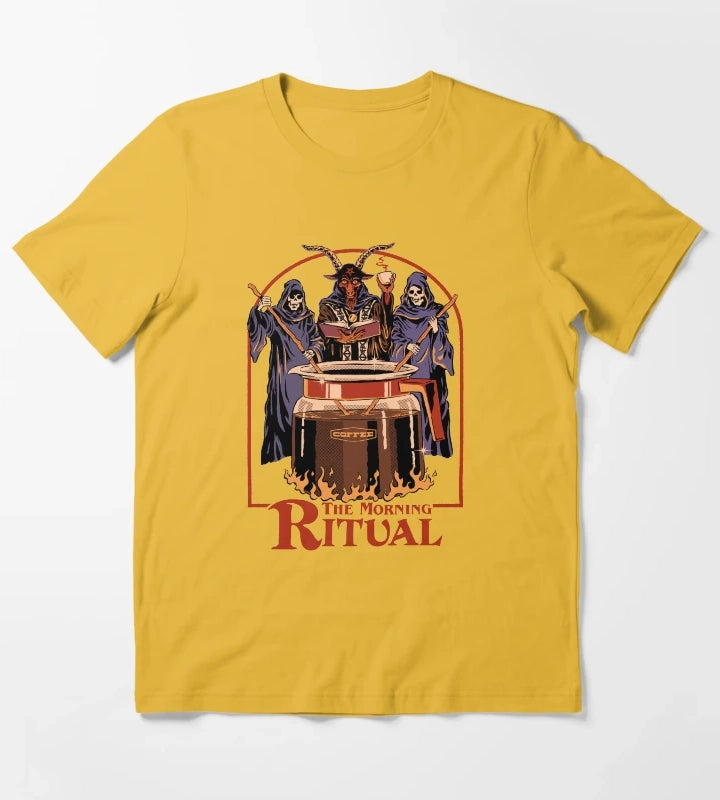 The Morning Ritual T-Shirt Yellow