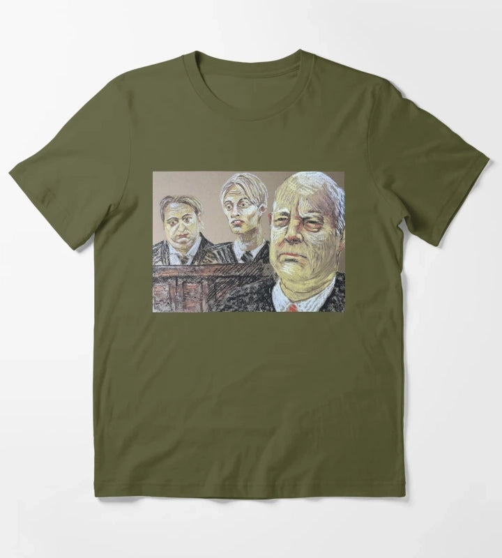 The Mucklowes in Court T-Shirt Olive Green