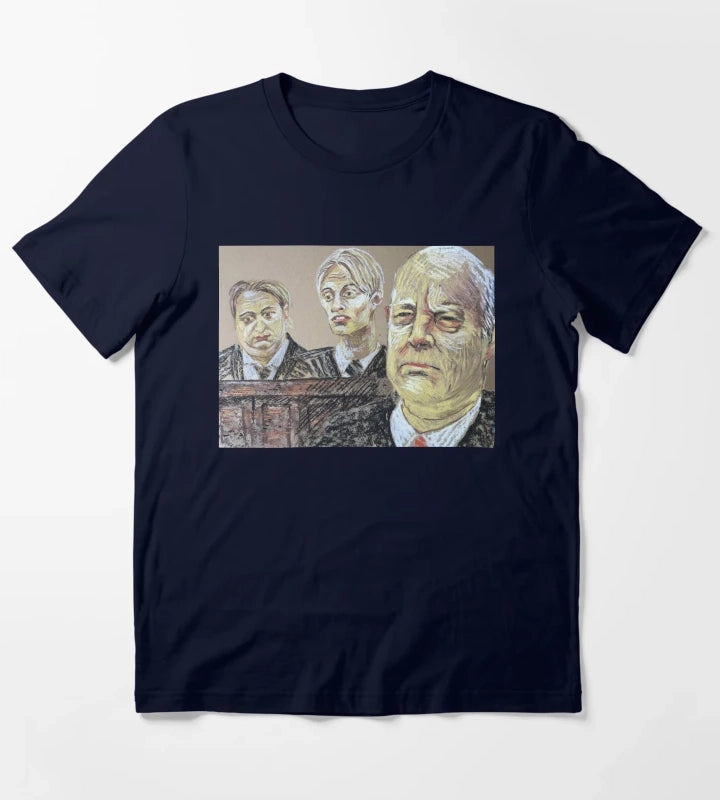 The Mucklowes in Court T-Shirt Navy