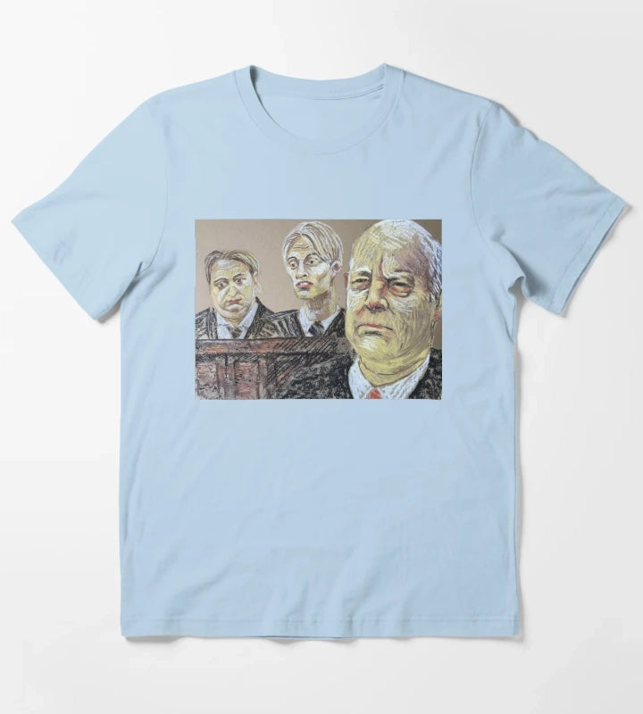 The Mucklowes in Court T-Shirt Sky Blue