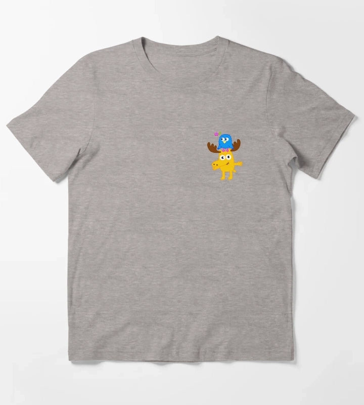 The Noggin Pals T-Shirt Heather Grey