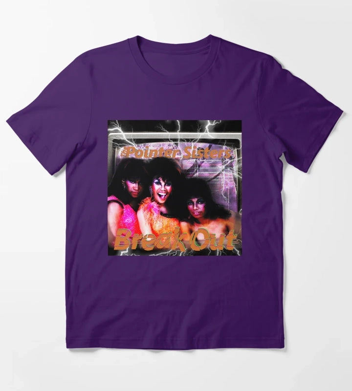 The Pointer Sisters Break Out T-Shirt Purple