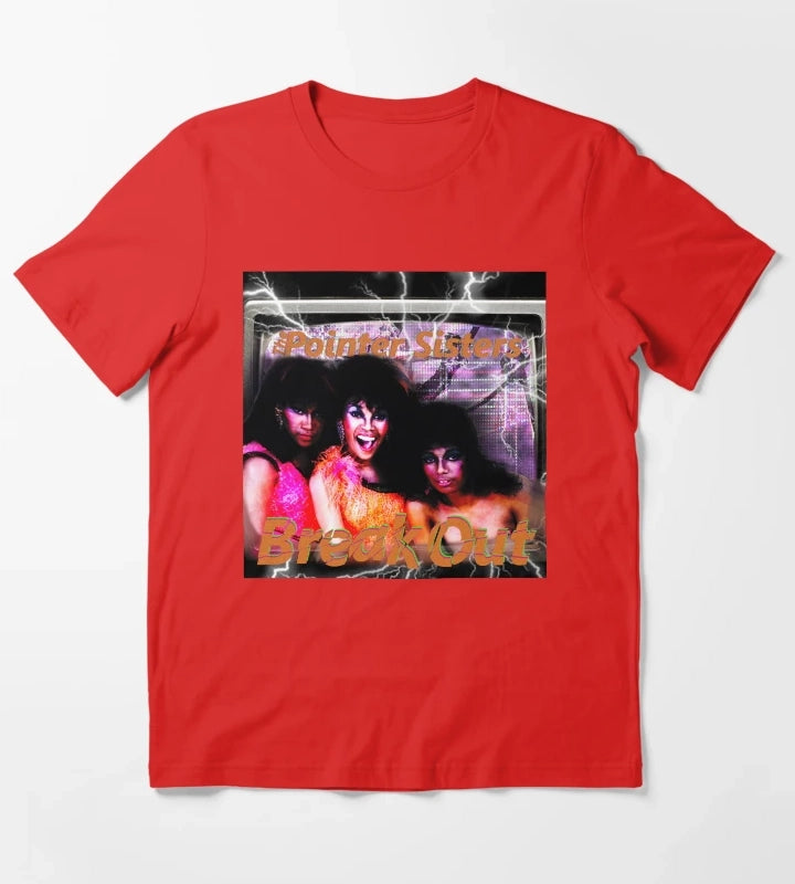 The Pointer Sisters Break Out T-Shirt Red