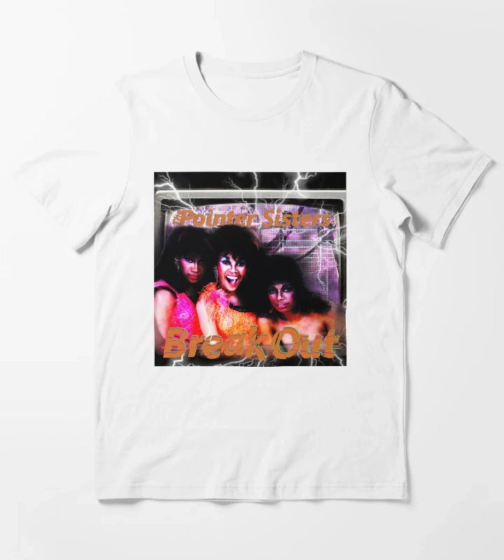 The Pointer Sisters Break Out T-Shirt White
