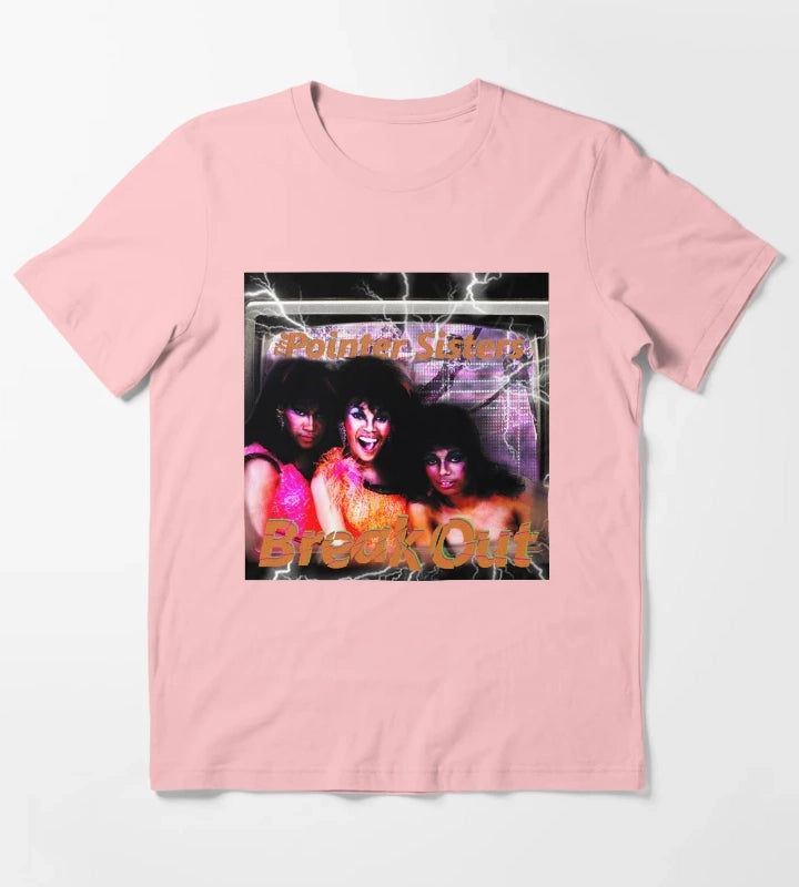 The Pointer Sisters Break Out T-Shirt Dark Grey