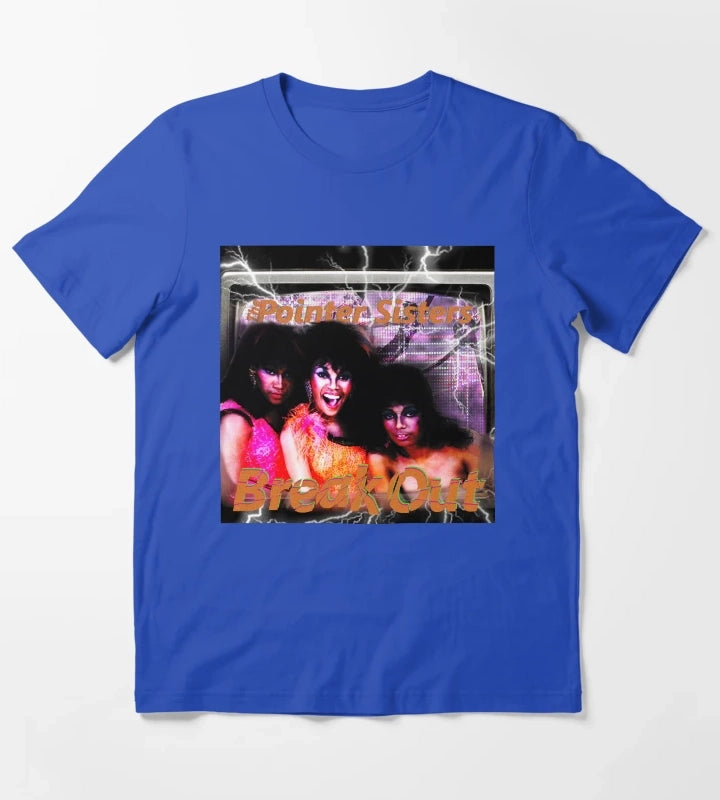 The Pointer Sisters Break Out T-Shirt Blue