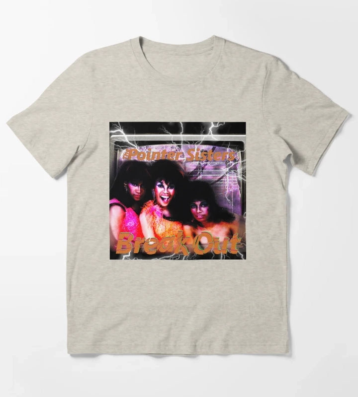 The Pointer Sisters Break Out T-Shirt Cream