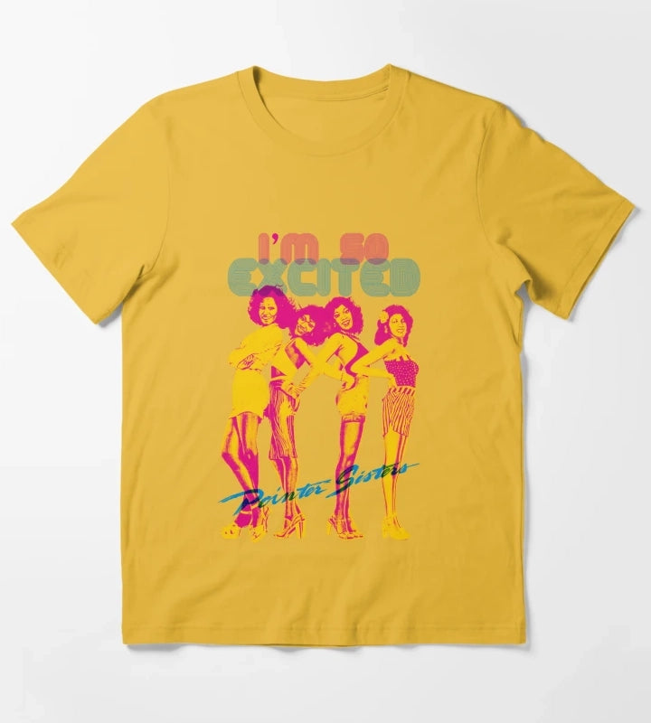 The Pointer Sisters T-Shirt Yellow