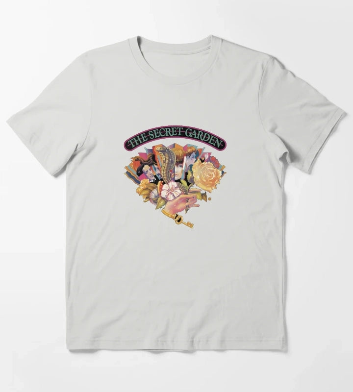 The Secret Garden Musical Logo T-Shirt Light Grey