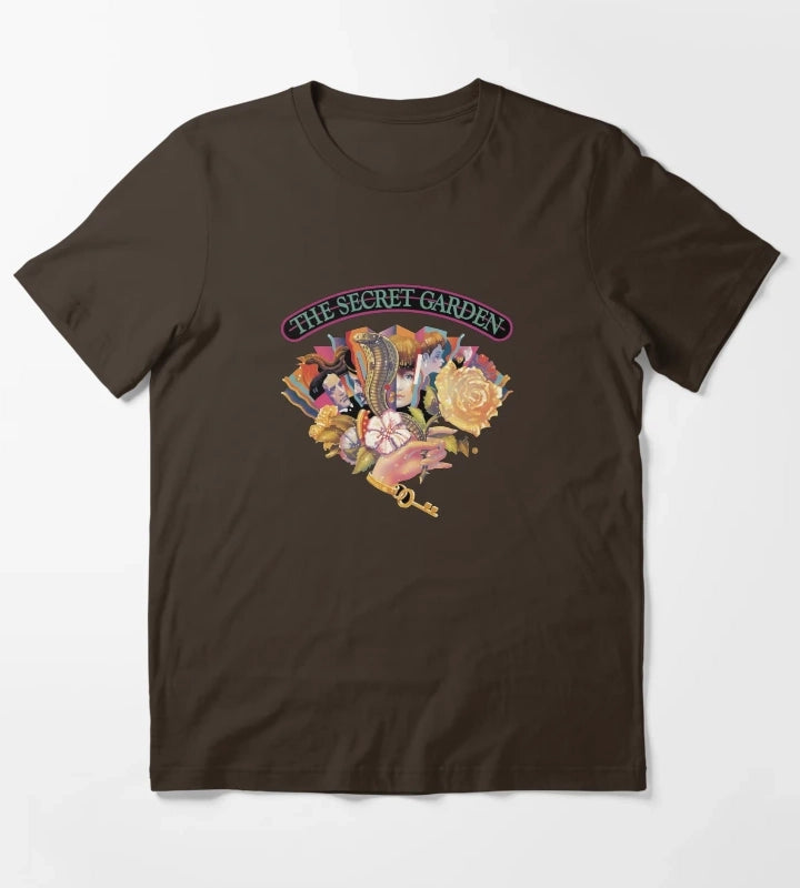 The Secret Garden Musical Logo T-Shirt Brown