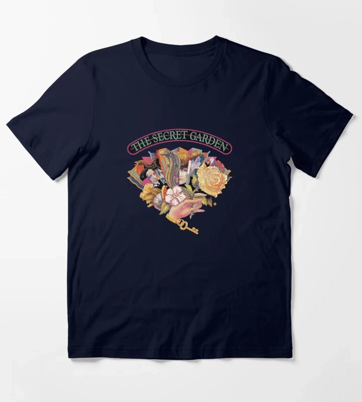 The Secret Garden Musical Logo T-Shirt Navy