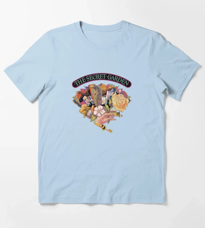The Secret Garden Musical Logo T-Shirt Sky Blue