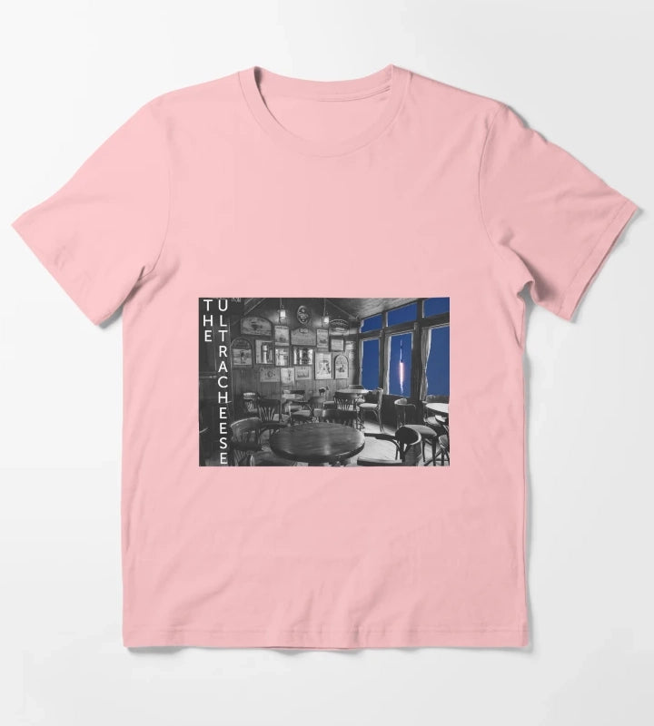 The Ultracheese Tranquility Base Hotel Casino T-Shirt Dark Grey