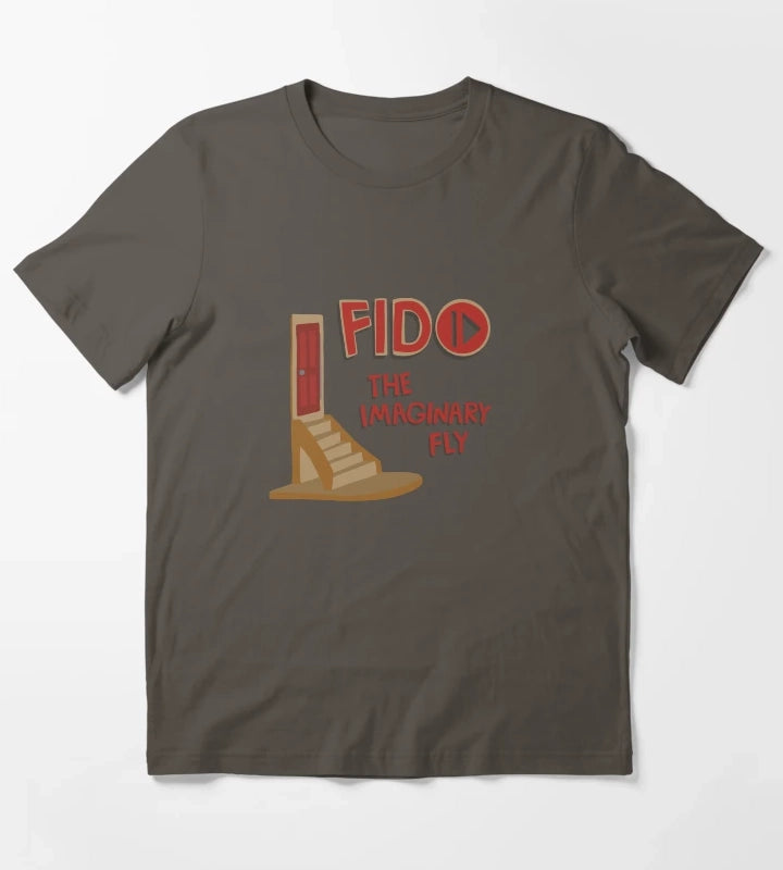 The Upside Down Show Fido the Fly T-Shirt Dark Grey