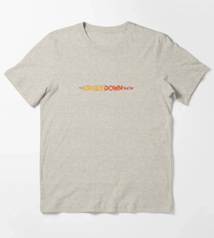 The Upside Down Show Logo T-Shirt Cream