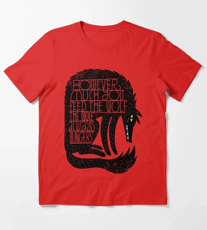 The Wolf Hungers T-Shirt Red
