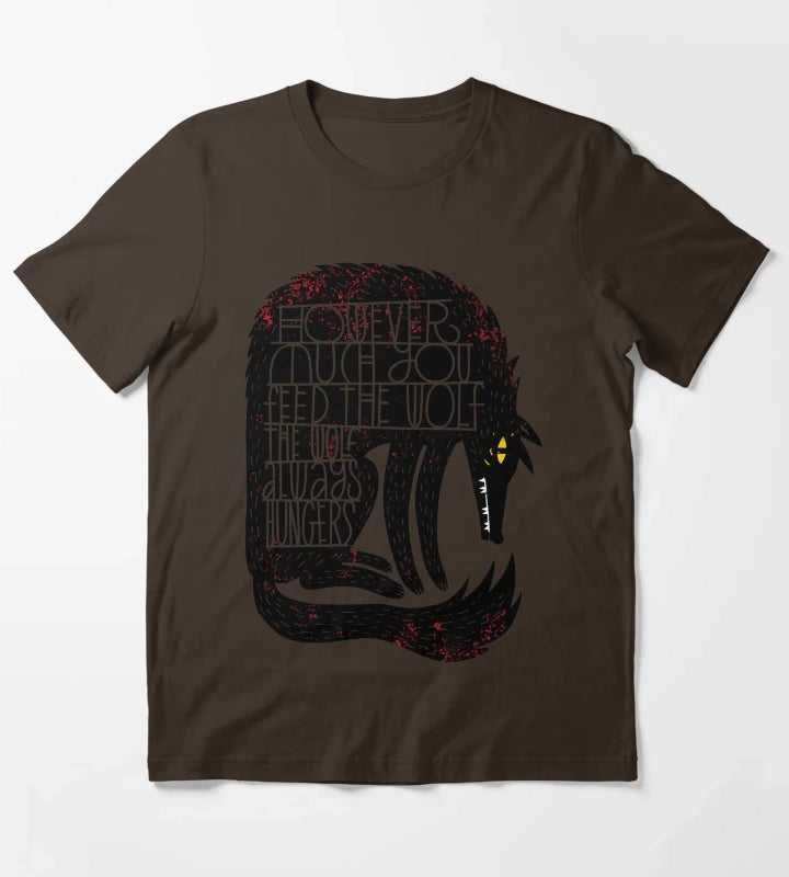 The Wolf Hungers T-Shirt Brown