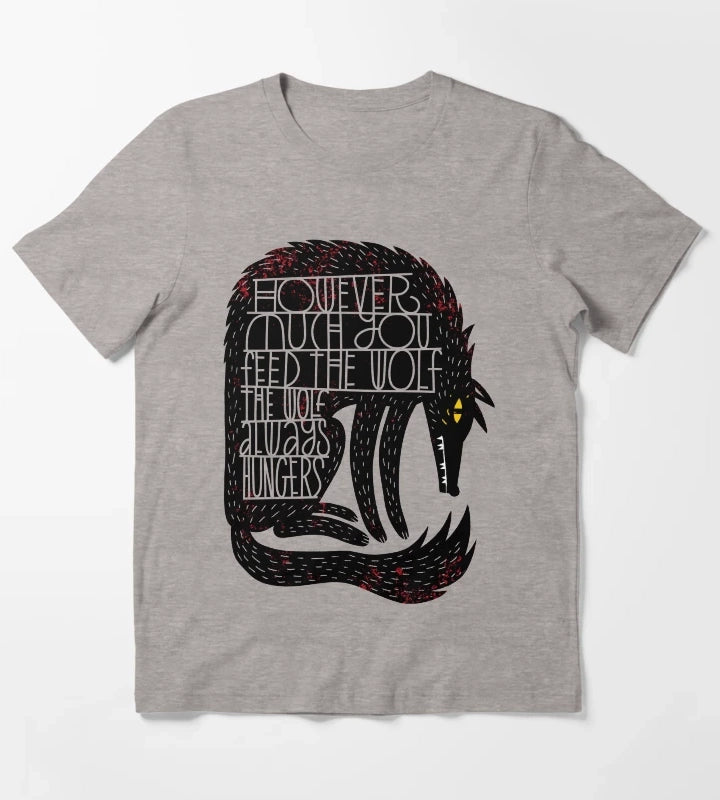 The Wolf Hungers T-Shirt Heather Grey