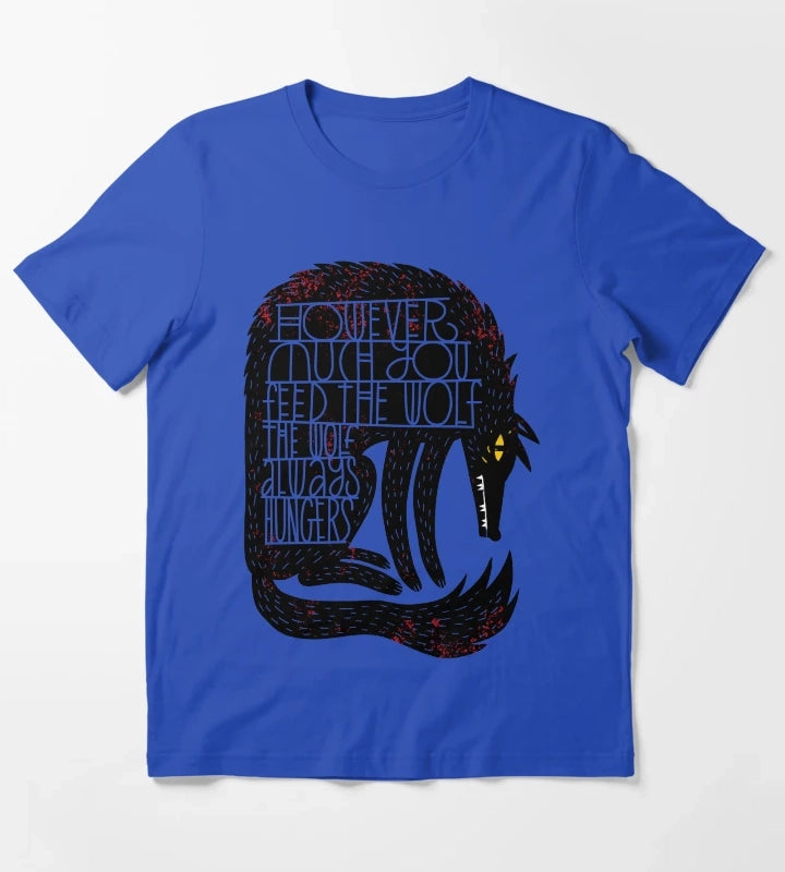 The Wolf Hungers T-Shirt Blue