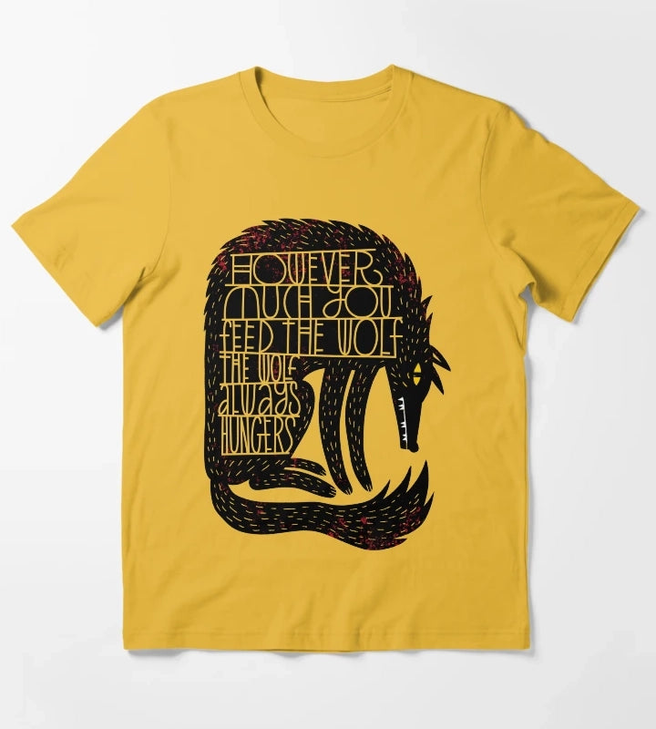 The Wolf Hungers T-Shirt Yellow