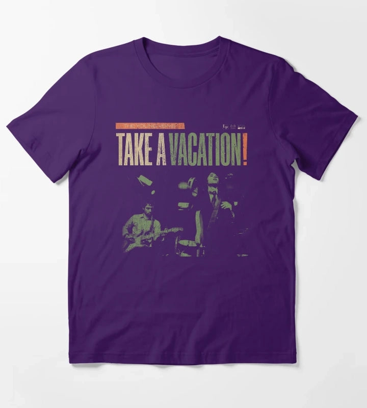 The Young Veins Take A Vacation T-Shirt Purple