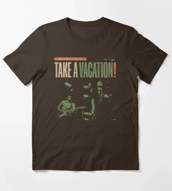 The Young Veins Take A Vacation T-Shirt Brown