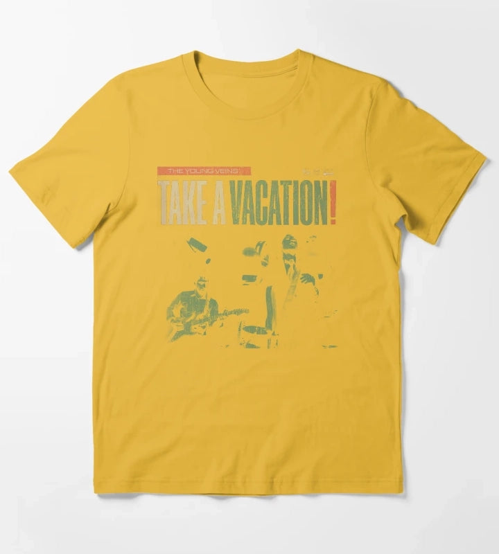 The Young Veins Take A Vacation T-Shirt Yellow