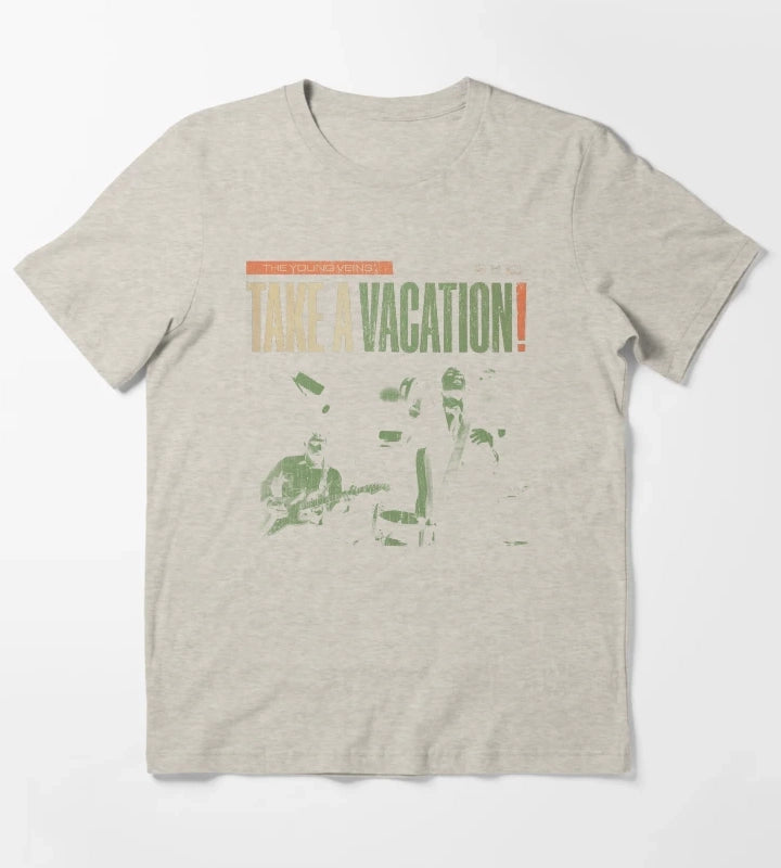 The Young Veins Take A Vacation T-Shirt Cream
