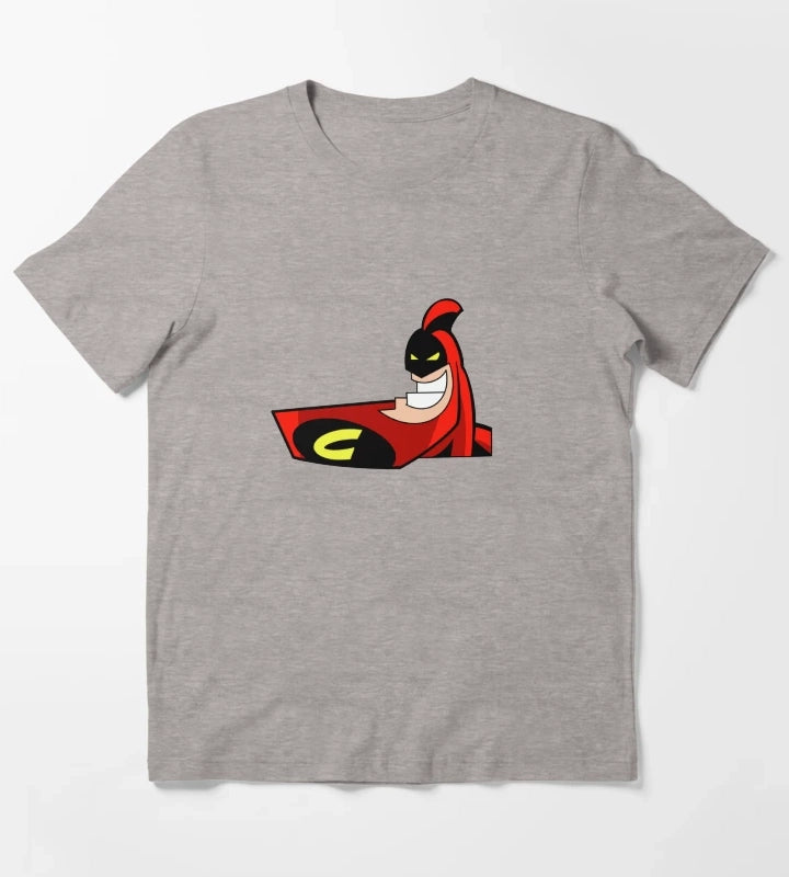 The crimson chin T-Shirt Heather Grey