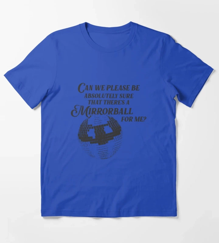 Thered Better Be a Mirrorball Arctic Monkeys T-Shirt Blue