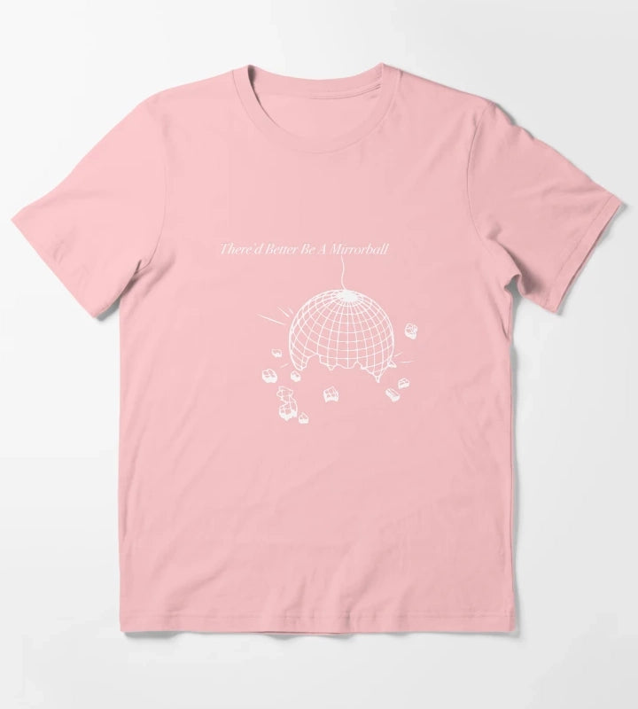 Thered Better Be a Mirrorball Arctic Monkeys The Car Sticker and Tshirt T-Shirt Dark Grey