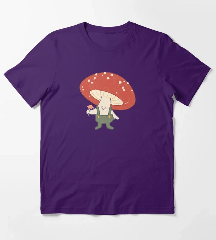 Theres Mushroom in My Heart for You T-Shirt Purple