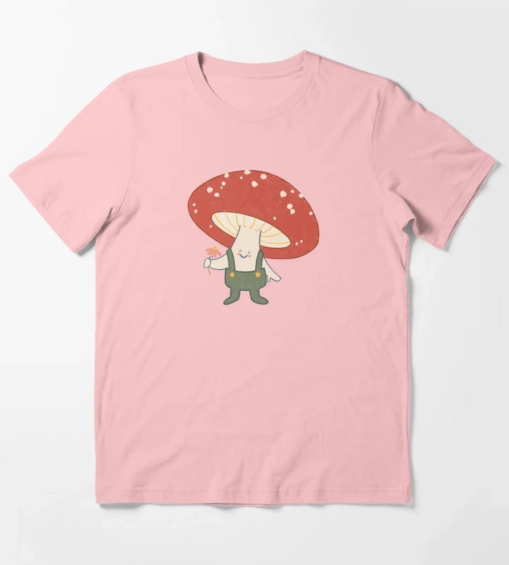 Theres Mushroom in My Heart for You T-Shirt Dark Grey
