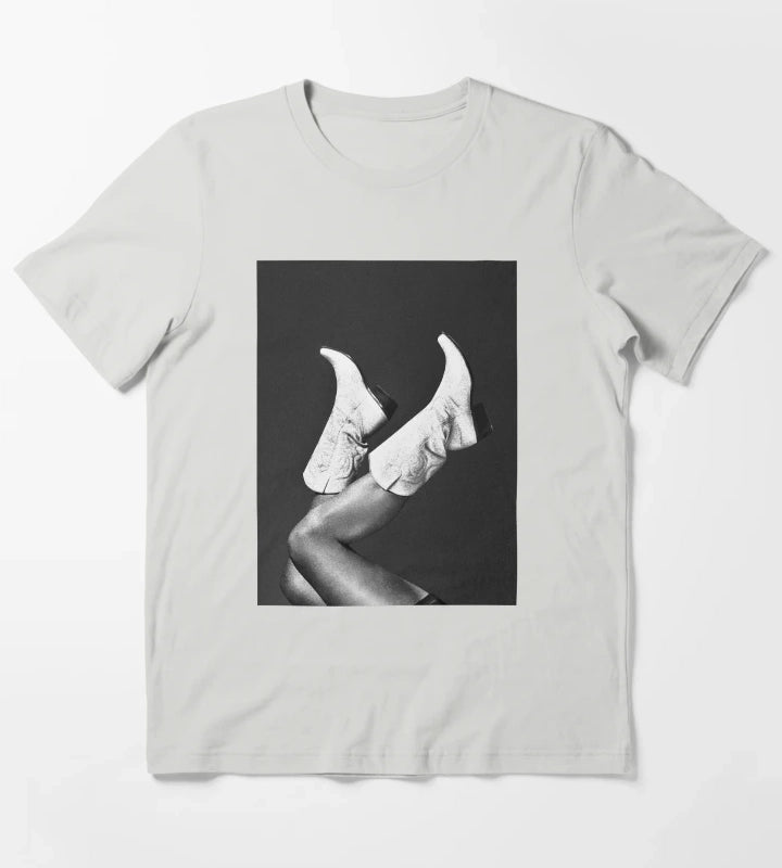 These Boots Noir II T-Shirt Light Grey