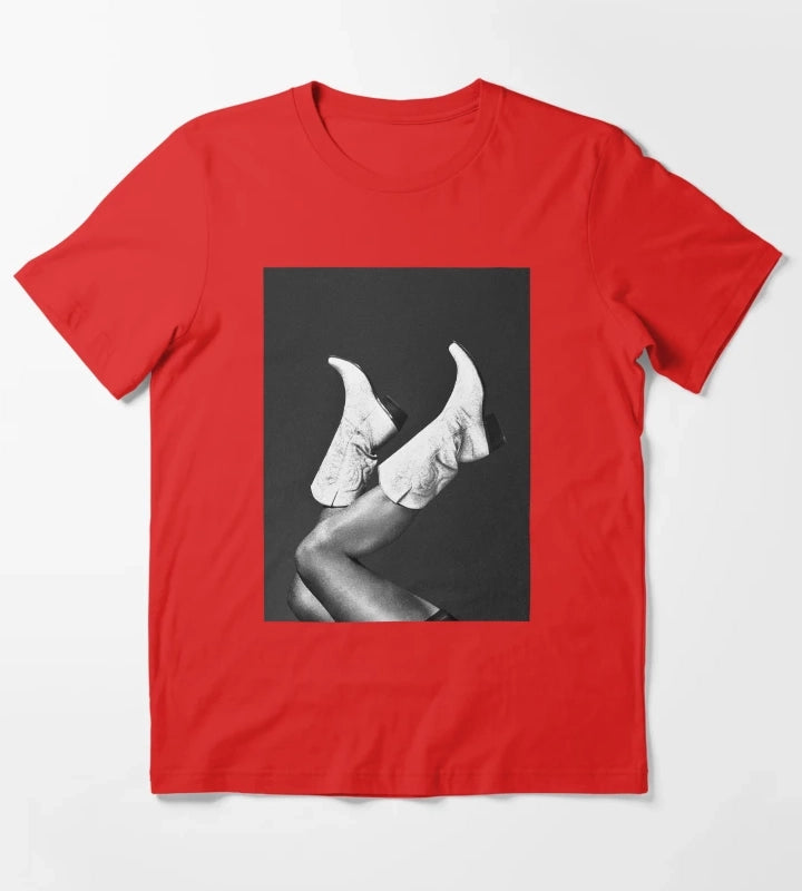 These Boots Noir II T-Shirt Red