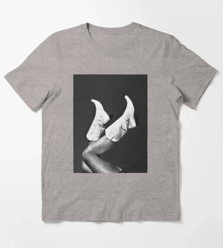 These Boots Noir II T-Shirt Heather Grey