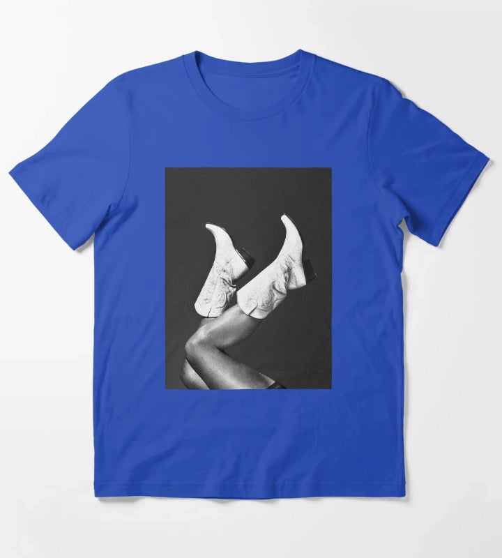 These Boots Noir II T-Shirt Blue