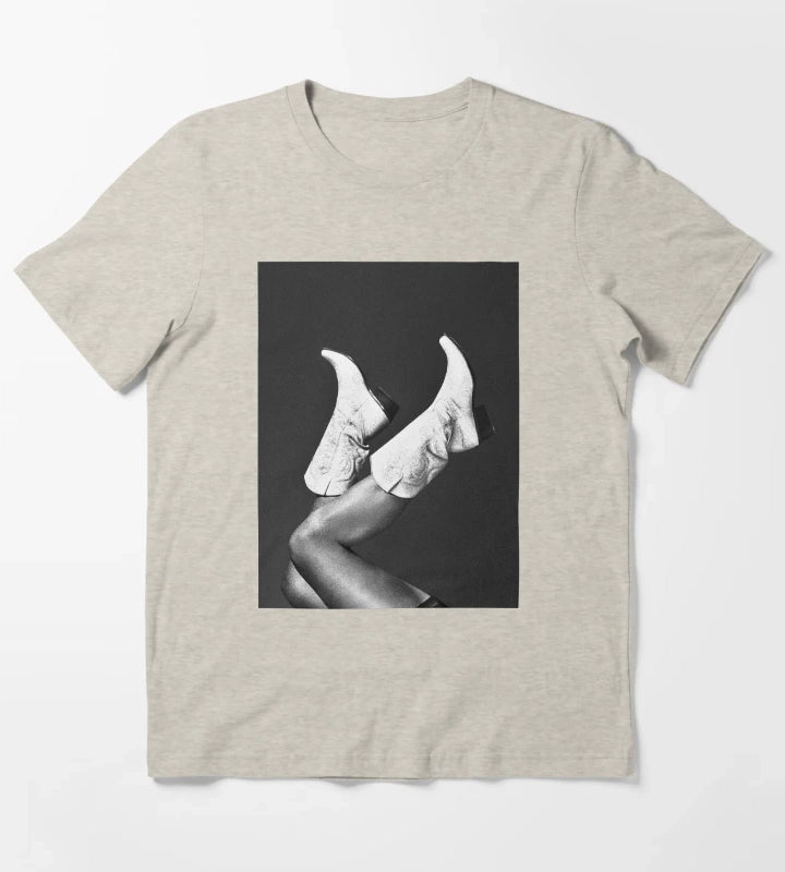 These Boots Noir II T-Shirt Cream
