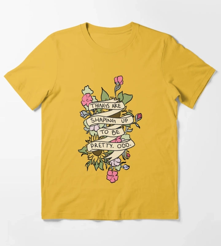 Things Are Shaping Up To Be Pretty Odd T-Shirt Yellow