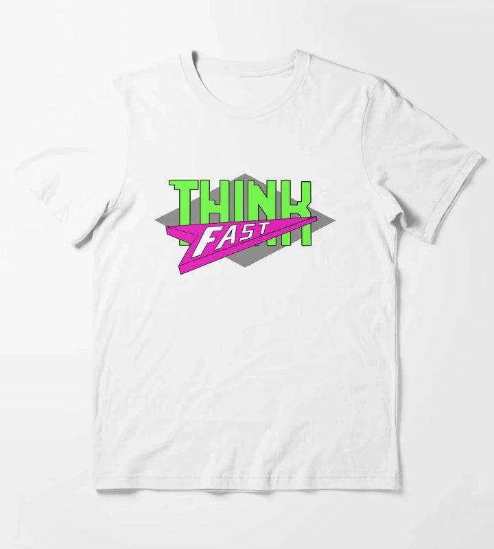 Think Fast T-Shirt White
