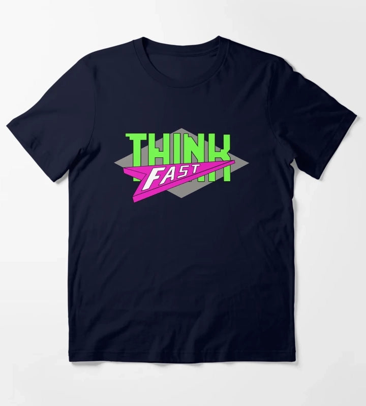 Think Fast T-Shirt Navy