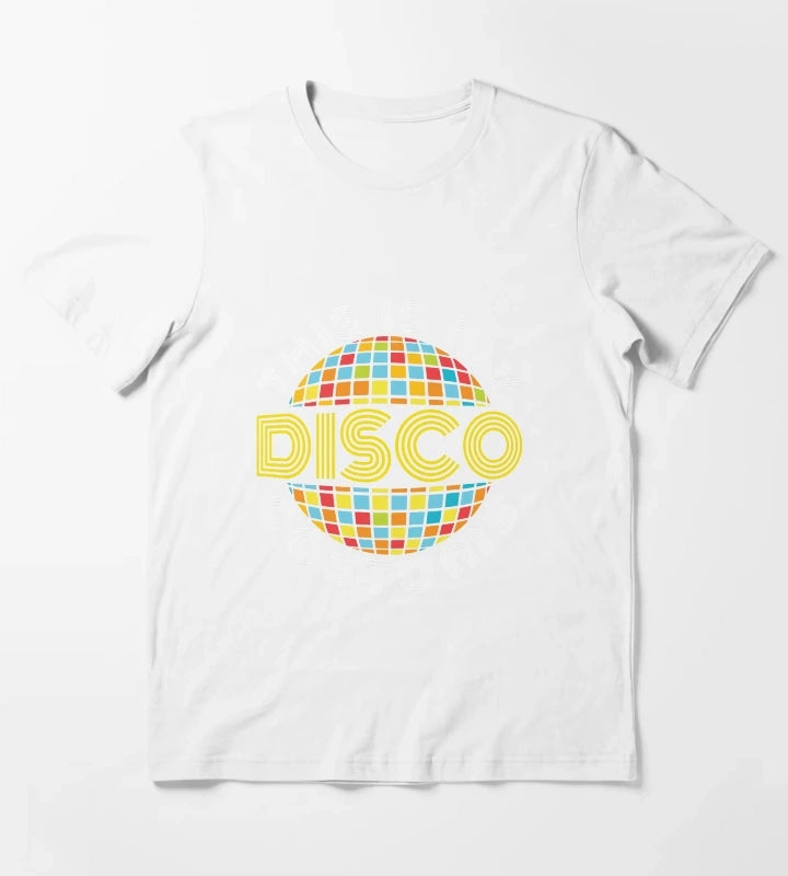 This Is My Disco Costume T-Shirt White